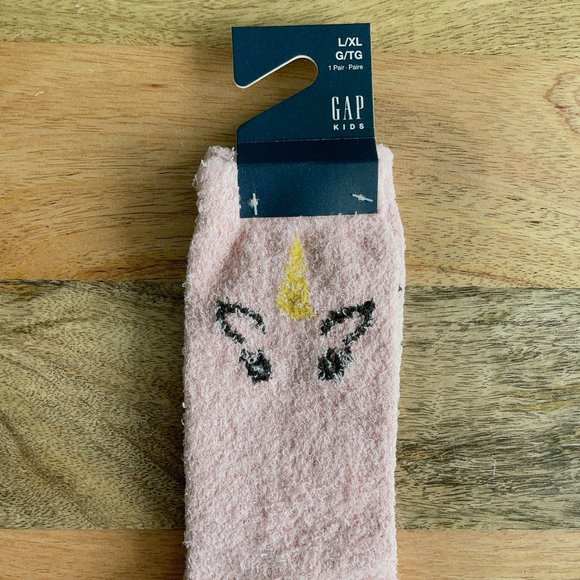 Gap cozy crew fuzzy socks L/XL - Picture 4 of 9
